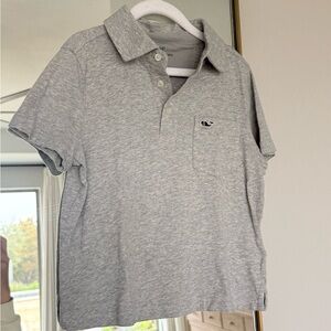 Vineyard Vines Light Gray Polo Shirt